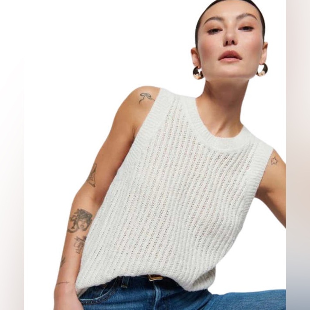 Nation LTD Elliana Knot Tank in Porcelain size Small